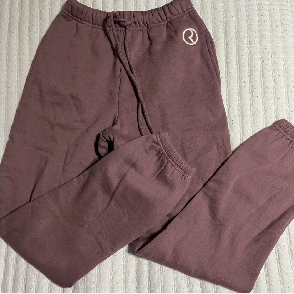 Rare Beauty Mauve Joggers - Picture 1 of 4